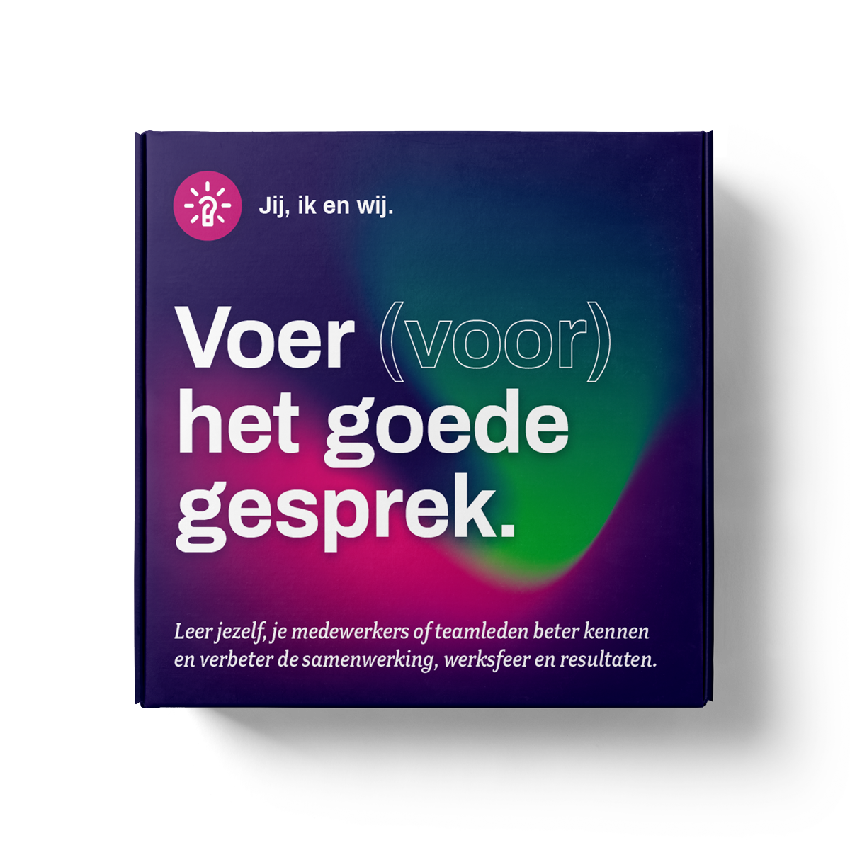 1️⃣ Jij, ik en wij